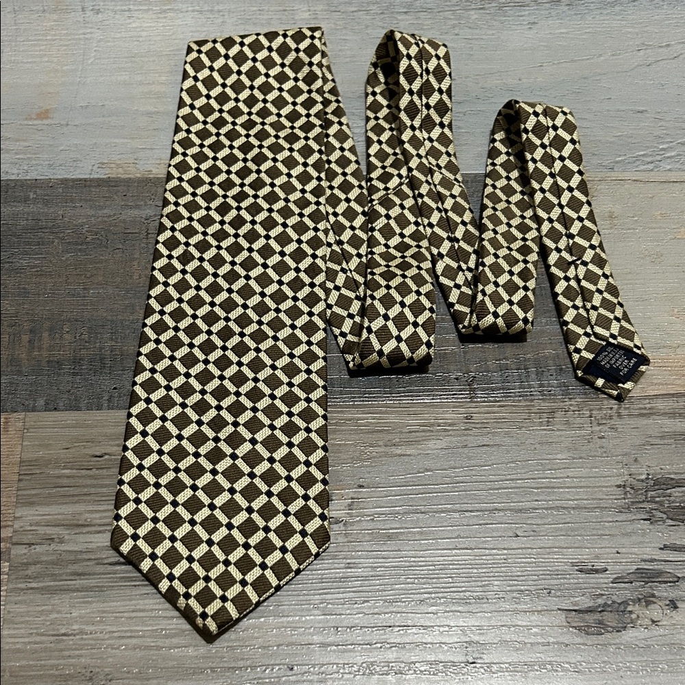 Gap Premium Men’s Geometric Mens Silk Neck Tie USA Career Formal Business Wear